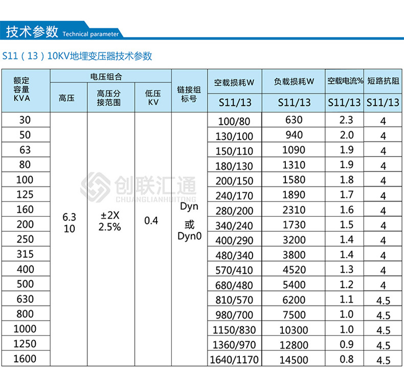 S11-MRD地埋式變壓器 高壓油浸 電力變壓器 變壓器廠家直銷(xiāo)特惠-創(chuàng)聯(lián)匯通示例圖3